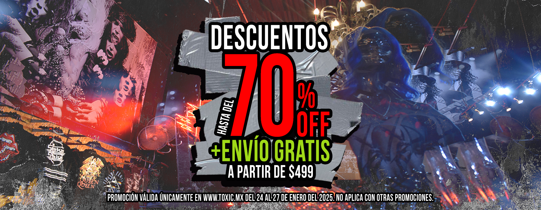 HASTA 70% EN TODA LA TIENDA