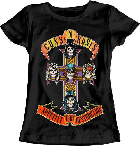 BLUSA MANGA CORTA GUNS AND ROSES BLDBG9B03