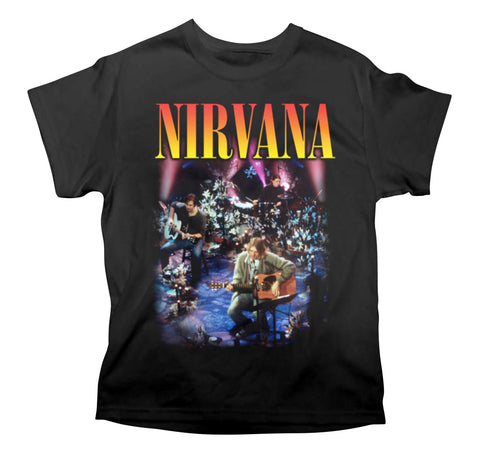 PLAYERA FIT 3 (OVERSIZE) NIRVANA DAMA COLOR NEGRO MODELO 1 N