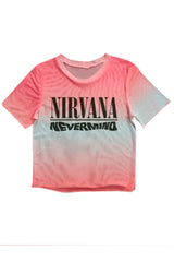 BLUSA CROP TOP DAMA NIRVANA