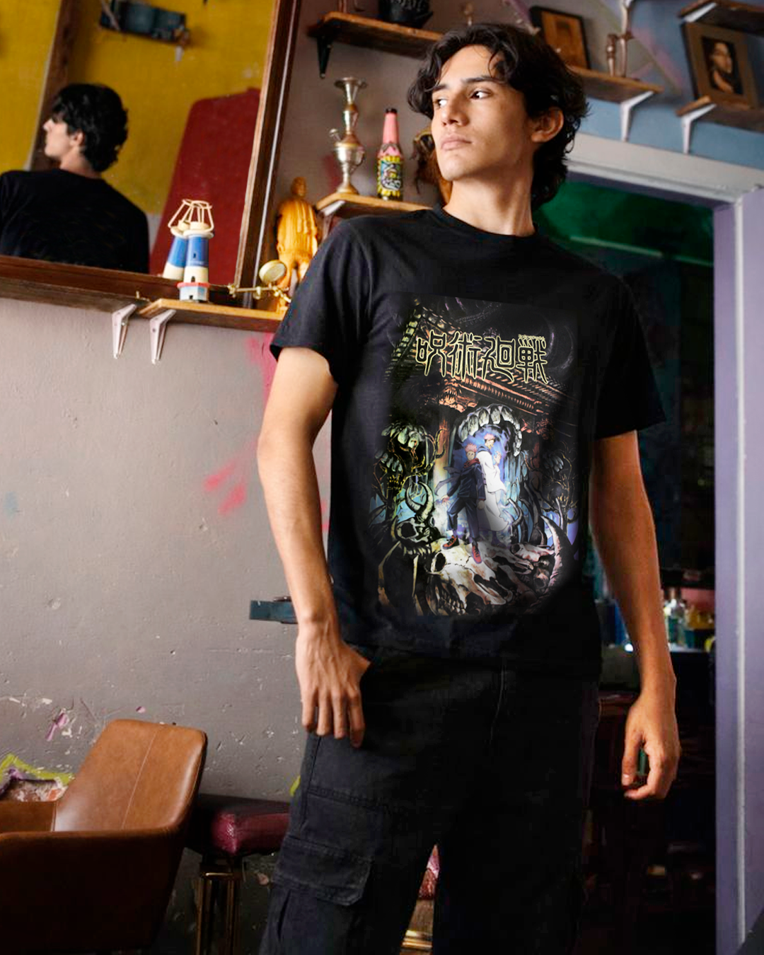 PLAYERA JUJUTSU KAISEN PERSONAJES