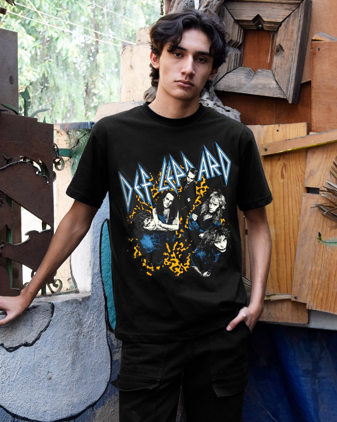 PLAYERA DEF LEPPARD INTEGRANTES