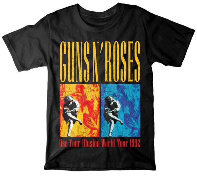 PLAYERA GUNS AND ROSES