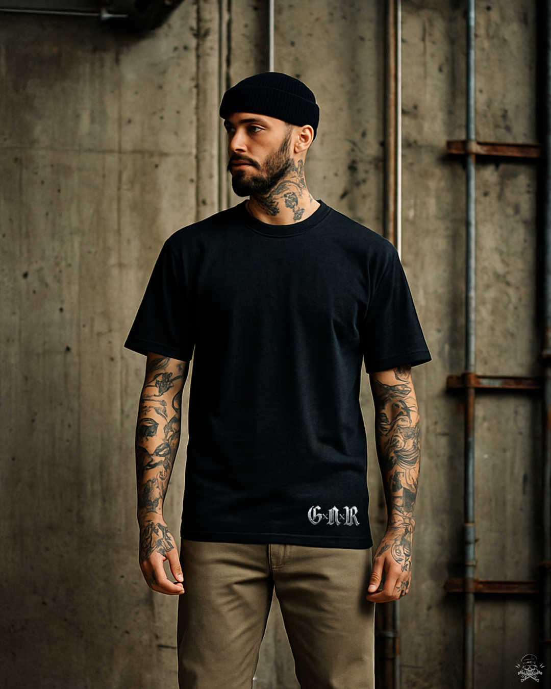 PLAYERA GUNS AND ROSES FIRE