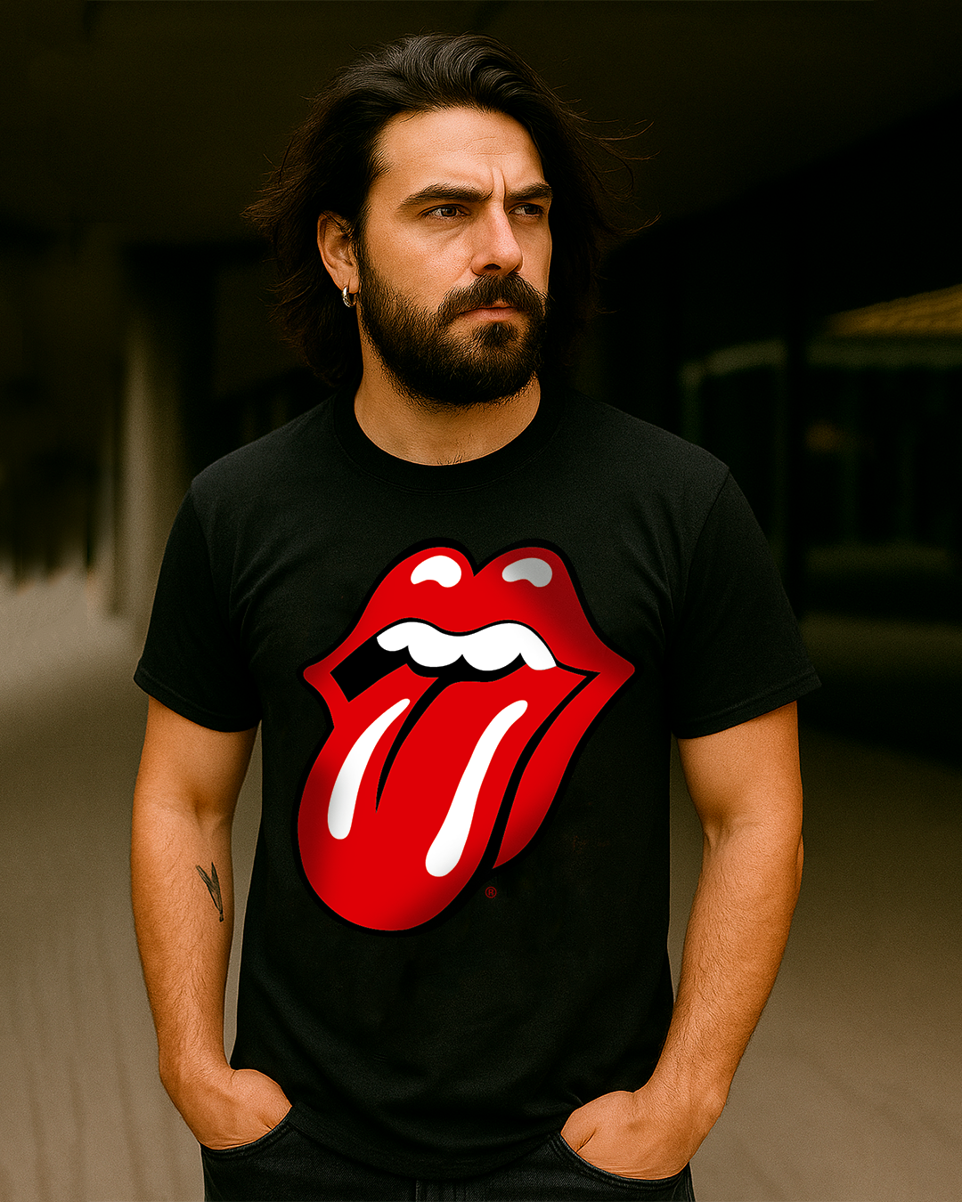 PLAYERA THE ROLLING STONES CLASICA