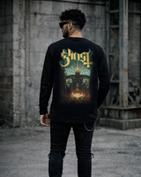 PLAYERA MANGA LARGA GHOST