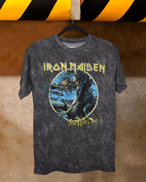 PLAYERA IRON MAIDEN FEAR THE DARK