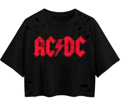 PLAYERA  DESTRUCCIÓN DAMA AC/DC NE