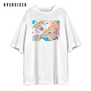 PLAYERA DAMA OVERSIZE SAILOR MOON BC