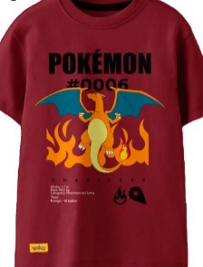 PLAYERA MANGA CORTA POKEMON PLNCP2401